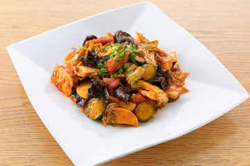 川越産白菜&かぶの自家製キムチ和え